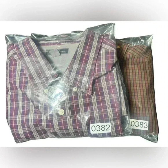 Eddie Bauer Plaid Flannel Button Down Shirt Men Classic Fit Long Sleeve T2XL - Picture 16 of 16